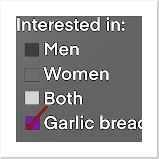 Interested in Garlic bread Posters and Art